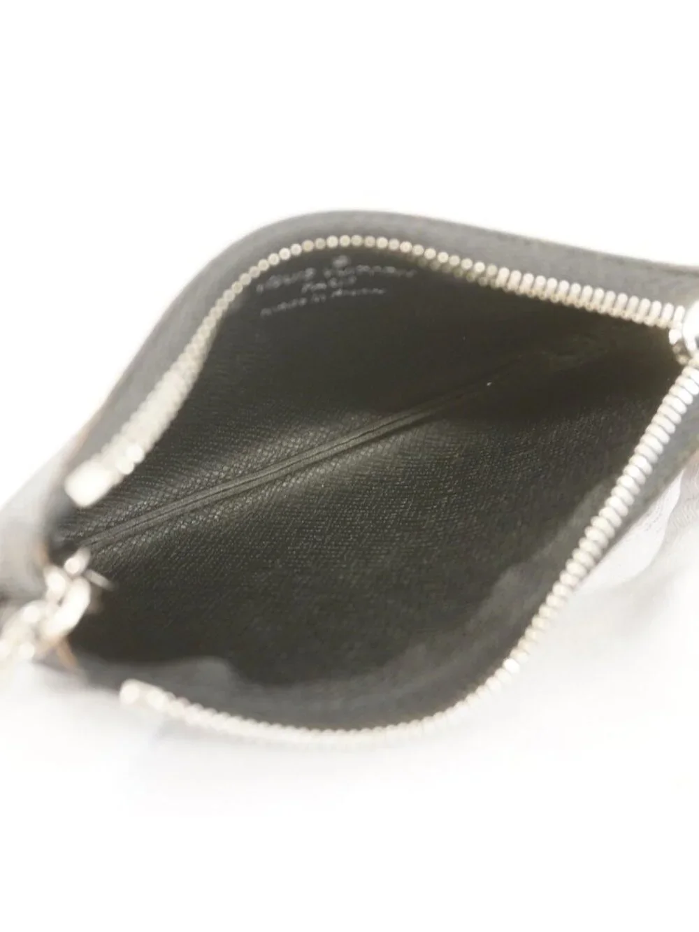 Louis Vuitton Coin Purse Damier Graphite Pochette Cles Black